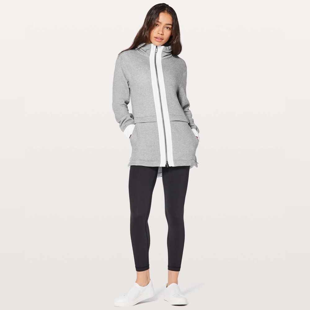 Lululemon Light As Warmth Jacket Athleisure Travel Cozy Warm Yoga Gym Winter